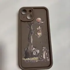 くまのプーさん ハードケース ブラウン