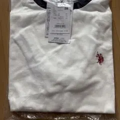 U.S. POLO ASSN. 半袖Tシャツ オフホワイト Lサイズ