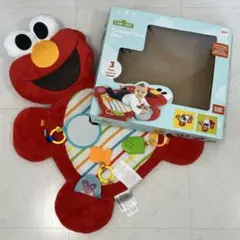 セサミストリート エルモ タミータイム プレイマット 触覚おもちゃ付きのサムネイル