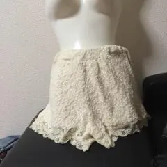 白花レース ショーパン ワンウェイ