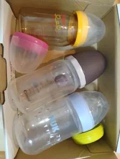 Pigeon　Combi 　NUK　 哺乳瓶　 3本セット