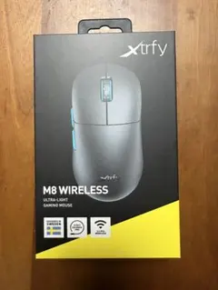 Xtrfy M8 Wireless ブラック ゲーミングマウス 【新品未開封】のサムネイル