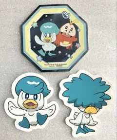ポケモン　【非売品】シール　３枚セット 「クワッス」「ホゲータ」　匿名配送