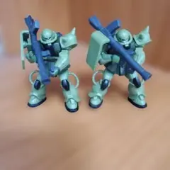 機動戦士ガンダム　フィギュア 量産型ザクII（MS-06）２体