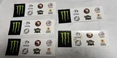 モンスターエナジーコラボ パ・リーグ6球団 ステッカー5枚セット