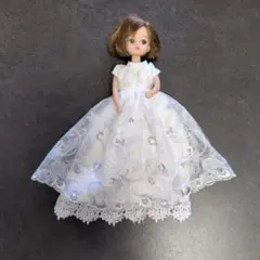 G183リカちゃんのワンピース ハンドメイド 22㌢、27㌢ドール服 - メルカリ
