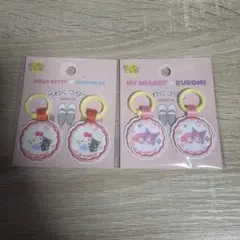 セリア うわぐつタグ マイメロ クロミ ハローキティ キティチョコキャット