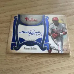Topps Tier One Jimmy Rollins 直筆サインカード