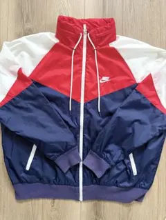 NIKE ナイロンジャケットウィンドランナー トリコロール Lサイズ