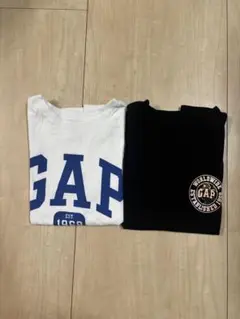 GAP Tシャツ 2枚セット 白 黒