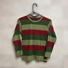 agnès b. ENFANT 長袖カットソー ストライプ