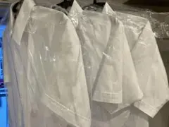 【クリーニング済・形態安定】メンズ 半袖ワイシャツ Lサイズ 3枚セット！！