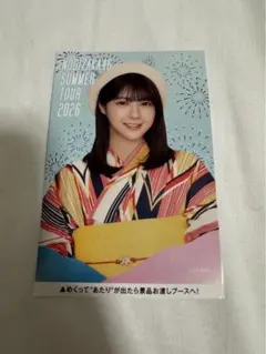 乃木坂46 冨里奈央 真夏の全国ツアーCAFE2024 特典 チェキ風ステッカー