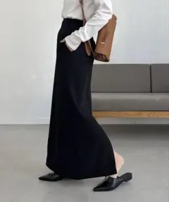 CAPRICIEUX LE'MAGE マキシIラインスカート　38