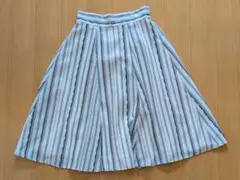 【中古品】JILLSTUARTストライプ フレアスカートのサムネイル