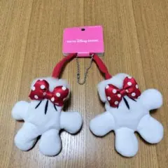 東京ディズニーリゾート ミニーマウス ストラップ　ミニハンドチャーム