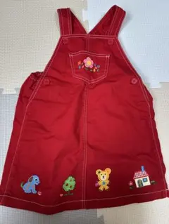 ミキハウス　ワンピース　ジャンパースカート