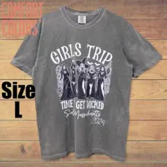 US古着 Girls Trip マサチューセッツ州 魔女 プリントTシャツ Lのサムネイル