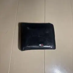 TOMMY HILFIGER 二つ折り財布 ブラック