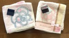 新品未使用品　タオルハンカチ　２枚セット　まとめ売り　クレイサス