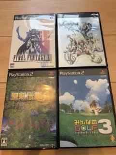 PS2 ソフト4本セット③