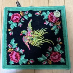 FEILER 花と鳥の刺繍タオルハンカチ