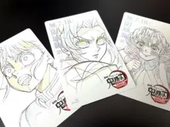 鬼滅の刃 無限城 ムビチケ風コレクションカード (胡蝶しのぶ/カナヲ/甘露寺)