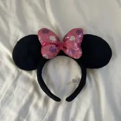 ディズニー ミニー カチューシャ ピンク