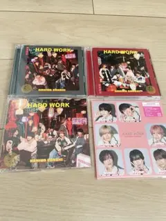 なにわ男子　HARDWORK Blu-ray　初回1.2 通常盤 期間生産限定盤