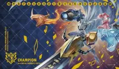 デジモンカード 聖騎士杯優勝 プレイマット