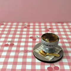 ミニチュアスイーツ　ハンドメイド　クリームブリュレ