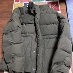 オリーブグリーン ダウンジャケット