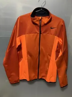 美品 NIKE トラックトップ S マルチカラー ジャージ JKT オレンジ 赤