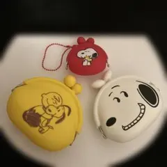【スヌーピー】シリコンがま口コインケース