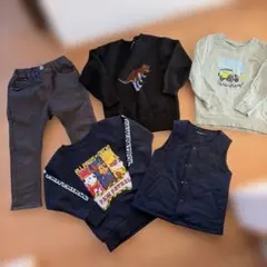 110センチ　冬　子供服　５着のサムネイル