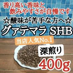 自家焙煎 コーヒー豆 注文後焙煎 グァテマラSHB 400gのサムネイル