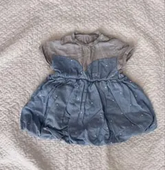 BREEZE ドット柄ロンパース　80㎝ ロンパース