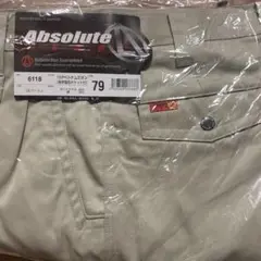 Absolute ワークパンツ 6118 サイズ79