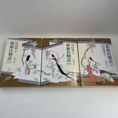 新源氏物語 上中下巻 3冊セット 田辺聖子 新潮文庫