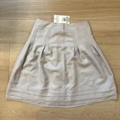 k*n様 ベージュ フレアスカート S-Mサイズ