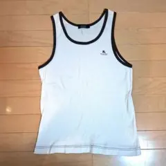 静*茶様 BURBERRY BLACK LABEL タンクトップ ホワイト サイのサムネイル