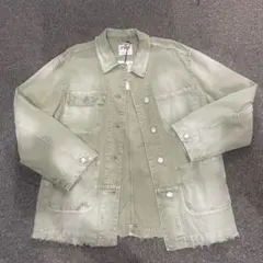 zaraダメージ加工Gジャン