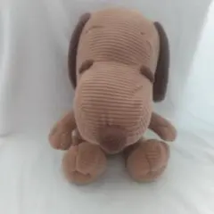 スヌーピー SNOOPY コーデュロイ ぬいぐるみ コレクション インテリア