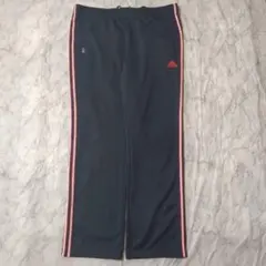​【y2k／テック系】アディダス ワイドトラックパンツ 紺赤　ヴィンテージ　古着