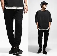 FILA ジョガーパンツ メンズL 裏起毛 スウェット ウエスト84〜94cm