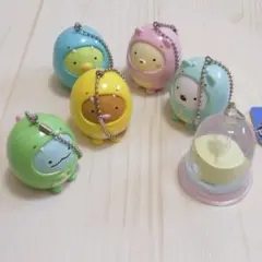 すみっこぐらし*6点セット*キーホルダー*スノードーム