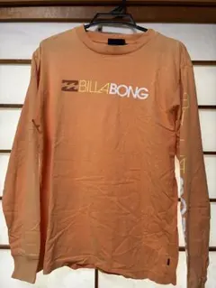 BILLABONG オレンジ 長袖Tシャツ M