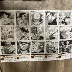 ドラゴンボール　一番くじ　G賞　クリアファイル　15点セット