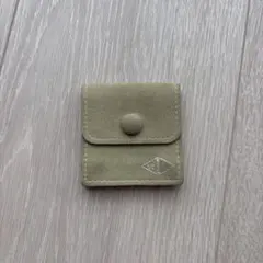 Van Cleef & Arpels スエード グリーン ポーチ - メルカリ