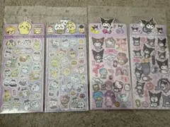 キャラクターシール 4シートセット